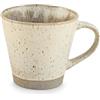 H&H Set 6 Tazze da Tè in Porcellana Laos 390 cc - Colori Assortiti Beige e Sabbia - Design Minimal - Perfette per Tè, Infusi e Bevande Calde - Adatte anche alla Ristorazione
