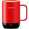 VSITOO S3 Pro + Controllo della temperatura autoriscaldante Smart Mug 14 oz, design migliorato, luce LED intelligente/controllo APP/spegnimento automatico/impostazione della temperatura a 5 livelli