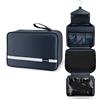 Carttiya Beauty Case da Viaggio, Borsa da Toilette per Donna Uomo Beauty Case Grande Impermeabile, Gancio in Metallo per Appendere, Blu Marino