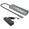 I-TEC USB-C METAL NANO DOCKING STATION 4K HDMI LAN WITH POWER DELIVERY 100 W + CHARGER 100W - C31NANOLANPD100