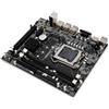 Elprico Scheda Madre da Gioco, Memoria H55 M.2 NGFF LGA 1156 DDR3 a 8 Canali, Scheda Madre da Gioco con Alimentazione a 4 Fasi