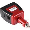 Risegun Inverter per auto, 150 W, 12 V a 220 V, convertitore di corrente con porta USB, ricarica il tuo smartphone, laptop, tablet (rosso)