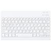 ASHATA Tastiera Bluetooth3.0, tastiera araba/spagnola/russa portatile wireless ultra sottile da 10 pollici per Android/OS X/Windows, bianca(Arabo)