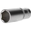 BRILLIANT TOOLS BT022830 Bussola esagonale 1/2, versione lunga, 22 mm [Powered by KS TOOLS]