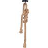 Aigostar Lampadario da soffitto Double Rope Canapa 2 x E27 Aigostar