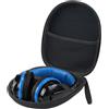 OEM Custodia per cuffie - Custodia protettiva per cuffie over-ear/on-ear - 22 x 19 x 6 cm - Nero