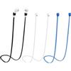 OEM Cordino magnetico per auricolari sportivi - Antismarrimento - Compatibile con AirPods Pro/3/2/1 - Set da 3 - Nero, bianco, blu