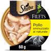 Sheba Filets Pollo Sminuzzato Al Naturale Gatto 60 G