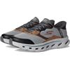Skechers Scarpe da Ginnastica da Uomo Senza Mani Go Walk Glide-Step 2.0-Zac, Grigio, 9.5 X-Wide