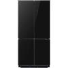GRF Frigorifero side by side cross door ASLC916093BG1 finitura vetro nero da 91 cm