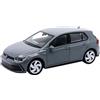 Toi-Toys Volkswagen Golf 8 GTI - Modellino auto in metallo, modello VW auto, 4 varianti 49 (grigio metallizzato)