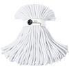 Bobbiny Jumbo - Corda in macramè intrecciata da 9 mm, 100 m, colore: Bianco