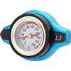 RASTKY Tappo Radiatore con Indicatore di Temperatura, Universale a Tenuta Stagna per Auto, Moto, Fuoristrada, ATV, UTV, ABS + Lega di Alluminio, Confezione 1 (testa piccola 1.3)