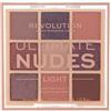 Revolution Rivoluzione Trucco Rivoluzione Ultimate Nudes Palette Ombretti Luce 0,