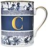 Alphabet - Mug Lettera C in Porcellana Blu | Baci Milano