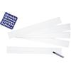 School Specialty Zaner Bloser - Strisce per etichette con frase, 7,6 x 61 cm, confezione da 100, colore: Bianco