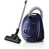 Siemens VS06A111 - Aspirapolvere a traino 4L, 600 W, Secco, Casa, Moquette, pavimento duro, Blu