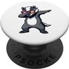 Cool Badger Wearing Sunglasses Doing A D Cool Badger Indossare Occhiali Da Sole Fare Un Dabbing Danza PopSockets PopGrip Adesivo