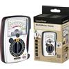 Laserliner Multimetro analogico Home per casa e hobby, misurazione di tensione, corrente e resistenza, tester di batteria, grande scala con regolazione zero