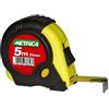 Metrica 38656 - Flessometro, 5 m + 3 bloccanti