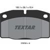 TEXTAR Kit pastiglie freno, Freno a disco TEXTAR 2093903