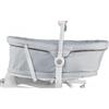 Chicco Rivestimento Tessile per Culla Sdraietta Chicco Baby Hug 4 in 1 Standard Grey Lux