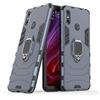 MaiJin LuluMain Compatibile con Xiaomi Mi Max 3 Cover, Custodia Armor Anello Cavalletto (Funziona con Il Supporto Magnetico per Auto) Case Paraurti per Xiaomi Mi Max3 (Blu Navy)