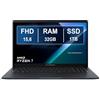 ASUS Notebook ASUS ExpertBook 15,6 AMD Ryzen 7 R7-170 14ª Gen fino a 5GHz, 32GB RAM DDR5, 1TB SSD, Win11 Pro, Tastiera Retroilluminata, QWERTY, Fingerprint