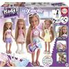 Educa - My Model Doll Design Kawaii | Kit di Design alla Moda per Bambola Articolata | CREA il tuo Abbigliamento e Acconciature | Artigianato per bambini a partire da 6 anni (20651)