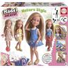 Educa - My Model Doll Design Nature Style | Kit di Design alla Moda per Bambola Articolata | CREA i tuoi Vestiti e Acconciature | Artigianato per bambini a Partire 6 7 8 anni (20649)