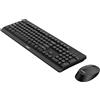 Philips Tastiera con mouse wireless Philips SPT6307BL/16 Qwerty Spagnolo Nero Inglese