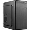 Approx Circa APPC-301F, PC, Nero, Micro ATX, Mini-ITX, SPCC, 15,5 cm, 34 cm