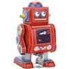 Acouto Robot a Carica Meccanico Vintage in Ferro - Giocattolo Decorativo retrò con Movimento Oscillante, Ideale per caffè, Bar, Ristoranti e Come Regalo Originale