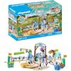 PLAYMOBIL Horses of Waterfall 71637 Scuola di equitazione, con una piastra mobile per l'affondo, un cavallo e numerosi accessori per l'equitazione, giocattolo per bambini dai 5 anni in su