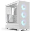 FRACTAL Case Fractal Pop Air 2 - Mid Tower ATX, pannello laterale in vetro temperato, 3 ventole RGB da 120mm incluse, Bianco