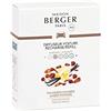 LAMPE BERGER Ricarica Auto Poussiere Ambre 2 pezzi