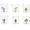 ICHENDORF Set 6 Tumbler linea "Desert Plants"