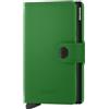 SECRID Portafoglio Mini Matte Bright Green