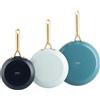 GREEN PAN Shades Set 3 pezzi Coastal