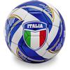 Team Italia - Pallone da Calcio Cucito, Sgonfio in busta, Misura 5, 300 Grammi