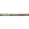 SAKURA Pigma Micron 005 - Inchiostro rosso da 0,20 mm - Impermeabile da archivio - Fineliner a punta fine per artisti e professionisti