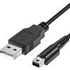 Mellbree Cavo di ricarica per Nintendo 3DS, Mellbree, 1,2 m, per Nintendo 3DS / 3DSXL / DS/DSI /2DS / 2DS XL 1A, nero