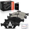 Frankberg 4x Pastiglie dei Freni Anteriore sinistro destra Replace# 1101462 | Compatibile con Ford Fiesta V JD JH Van IV JA JB Furgone J3 J5 Street KA RL2 Puma EC Fusion JU, Mazda 2 DY 121 III SìSM JBSM
