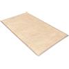 Comart - Tappeto Arredo Puffy - Design Moderno - Lavabile in Lavatrice - Fondo Antiscivolo - Super Morbido - Pelo Corto - Tappeto per Salotto e Camera da Letto - Beige - Rettangolare 40x60 cm