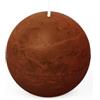 Spaas Candela a sfera in stile rustico 80 mm 24 ore, bordeaux