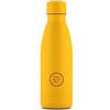 Cool Bottles - Borraccia Termica in Acciaio Inox - 350 ml - Vivid Yellow - 23,5 x 7 cm - Bottiglia Termica Ermetica - Bevande Fredde 36 Ore e Calde 18 Ore - Triple Parete -Cool Technology - Senza BPA