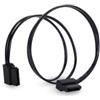 Silverstone Cavo sata Silverstone SST-CP11B Super Low Profile 30 cm nero