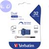 VERBATIM PEN DRIVE 32GB VERBATIM USB 3.0\TYPE C DualDrive Store'n'Go - 49966