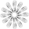 Hotop 50 Mollettine a clip per capelli, per bambine e ragazze, lunghezza 50 mm