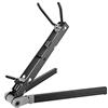 Gsycle Supporto per sassofono tenore universale, supporto per sax regolabile con staffa alto pieghevole con base a triangolo portatile desig per prove musicali